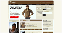 Desktop Screenshot of gaycowboysingles.com